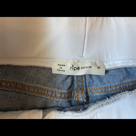 Ripe Maternity Maternity Jean Shorts - Picture 3 of 4